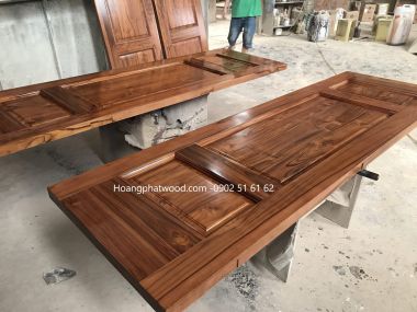 Cửa gỗ Teak - cửa gỗ Giá Tỵ - top 18 mẫu cửa Hoàng Phát Wood